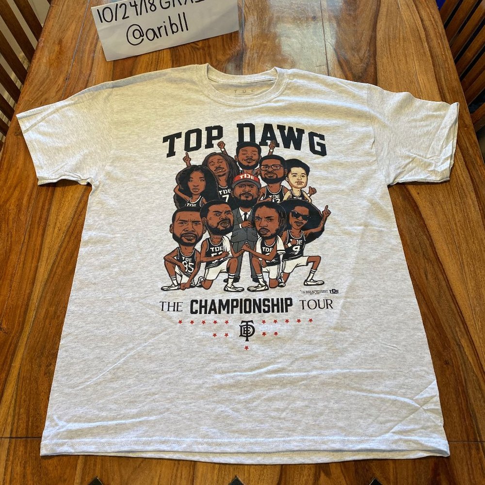 TDE Championship Tour shirt